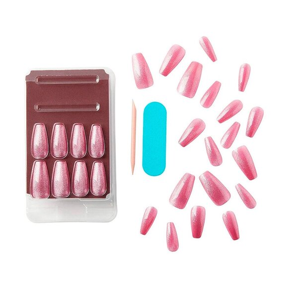 Kiss Velour Fantasy Magnetic Powder Effect Long Length Nails - Picture 6 of 7